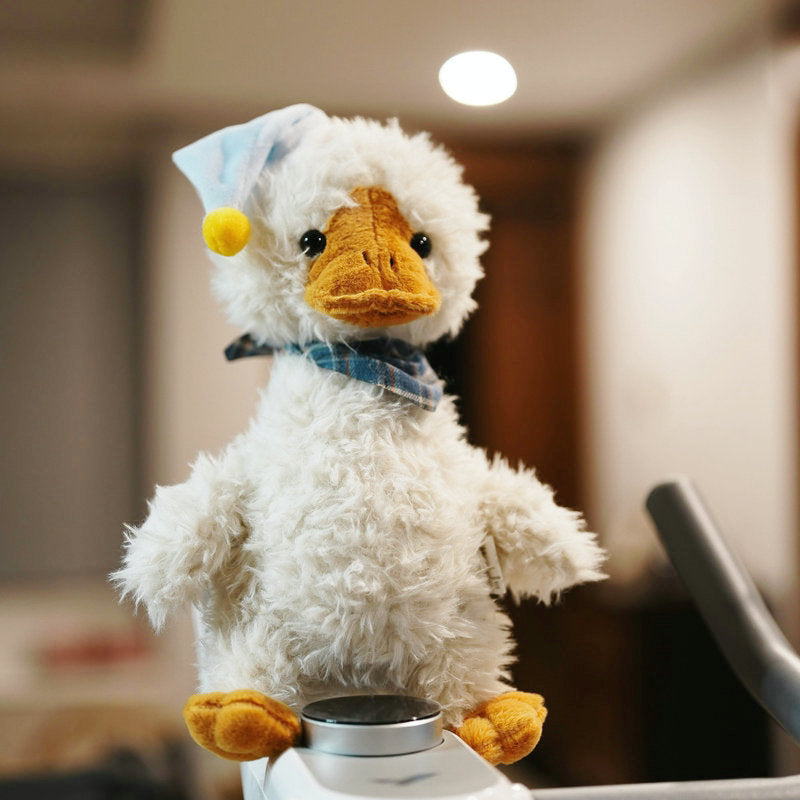 Cute Duck Plush Toy with Hat