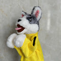 Husky Boxing Dog Plush Toy
