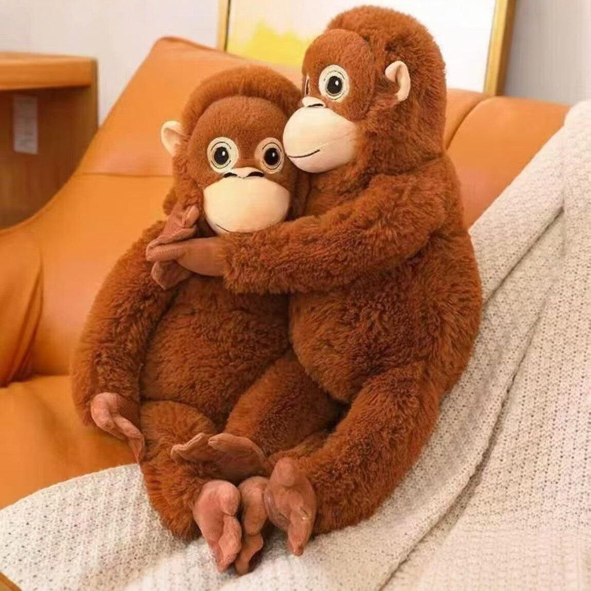 Soft Gibbon Monkey Plush Toy